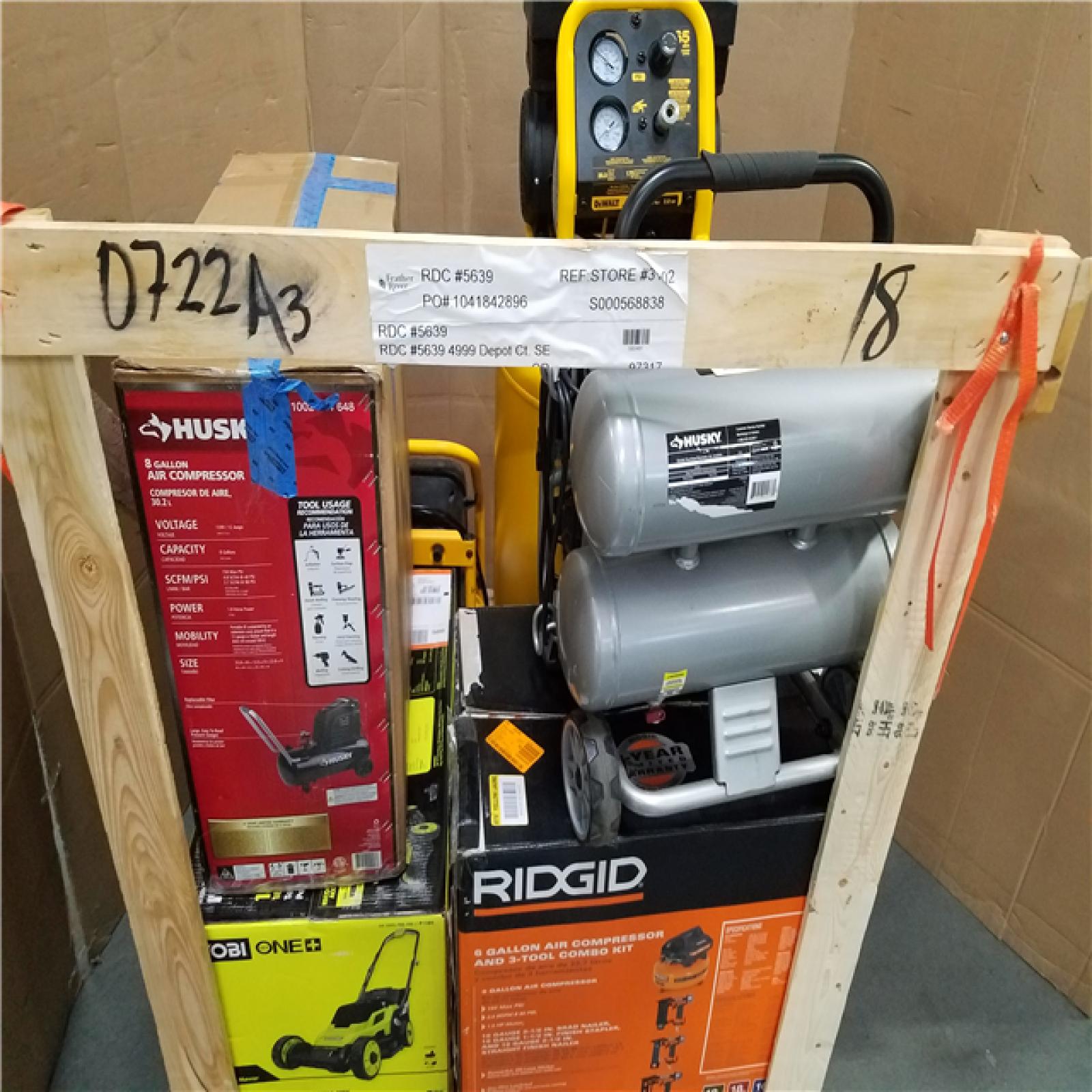CALIFORNIA AS-IS OUTDOOR POWER EQUIPMENT