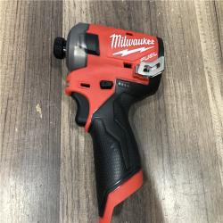 AS-IS Milwaukee FUEL SURGE 12V Lithium-Ion Brushless Cordless 1/4 in. Hex Impact Driver (Tool-Only)