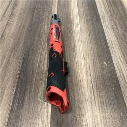 AS-IS Milwaukee M12 FUEL 12V Lithium-Ion Compact 3/8 in. Cordless Ratchet (Tool-Only)