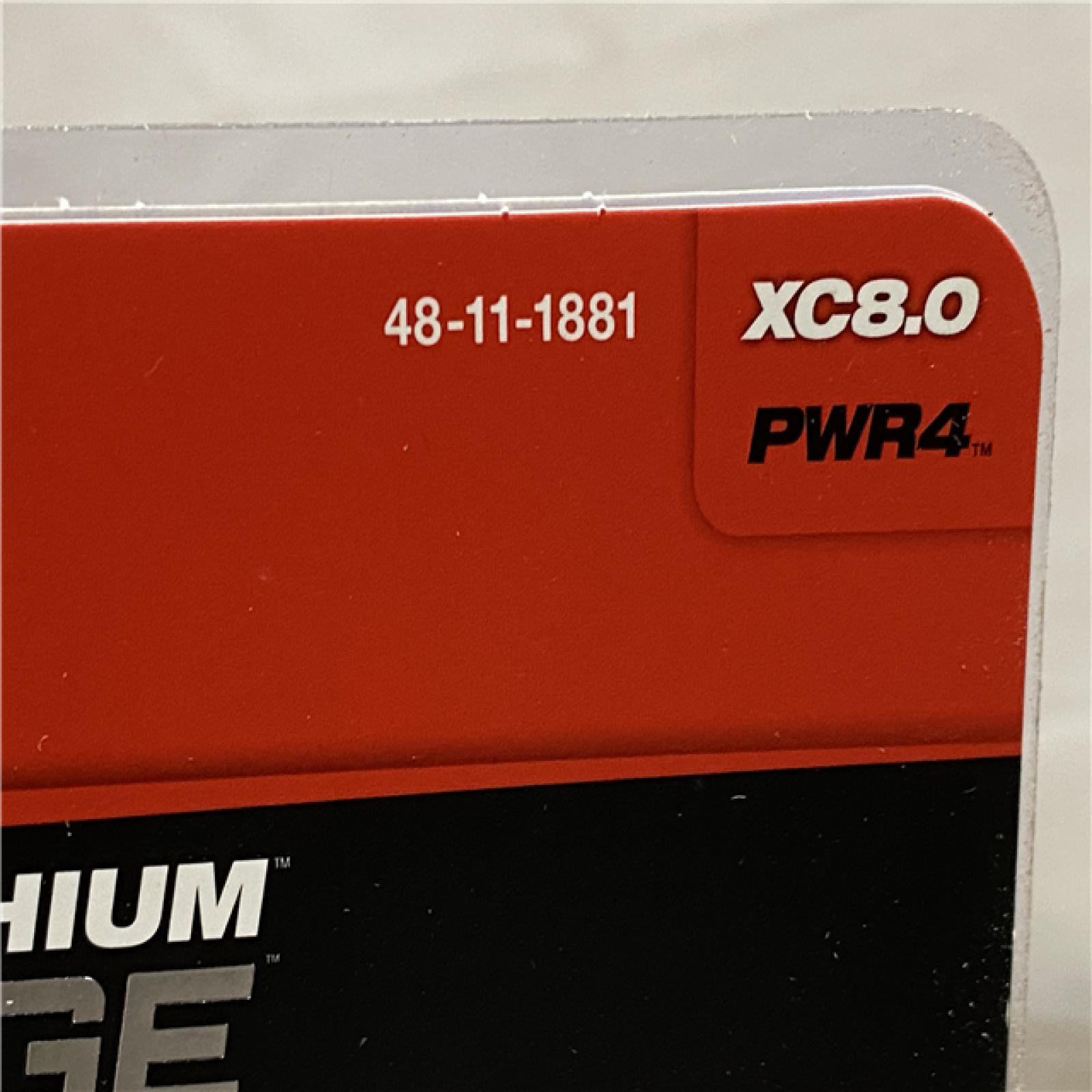 NEW - Milwaukee 18V Lithium-Ion REDLITHIUM FORGE XC 8.0 Ah Battery Pack