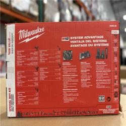 NEW! - Milwaukee M12 12V Lithium-Ion Cordless Combo Kit (5-Tool) with Two 1.5 Ah Batteries  Charger and Tool Bag