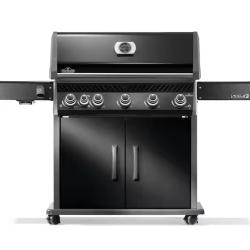 DALLAS LOCATION - NAPOLEON Rogue PRO 625 5-Burner Propane Gas Grill in Black with Infrared Side Burner