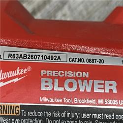 AS-IS Milwaukee 18V Lithium-Ion 570 MPH Brushless Cordless Precision Blower (Tool-Only)