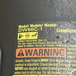 AS-IS DEWALT Pneumatic 15-Degree Coil Corded Siding Nailer