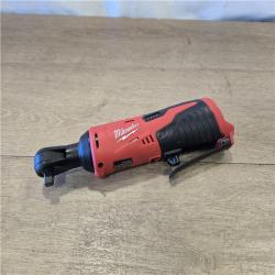 AS-IS Milwaukee 12V Lithium-Ion Cordless 3/8 in. Ratchet (Tool-Only)