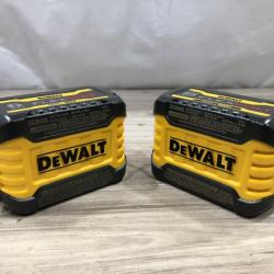 AS-IS DEWALT FLEXVOLT 20-Volt/60-Volt MAX Lithium-Ion 6.0Ah Battery Pack (2-Pack)