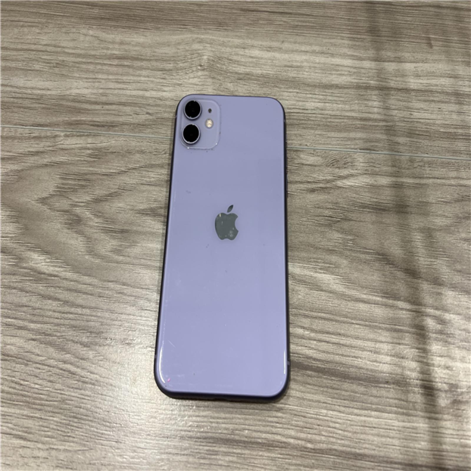 AS-IS Apple iPhone 11  128GB  Purple - MWKY2LL/A