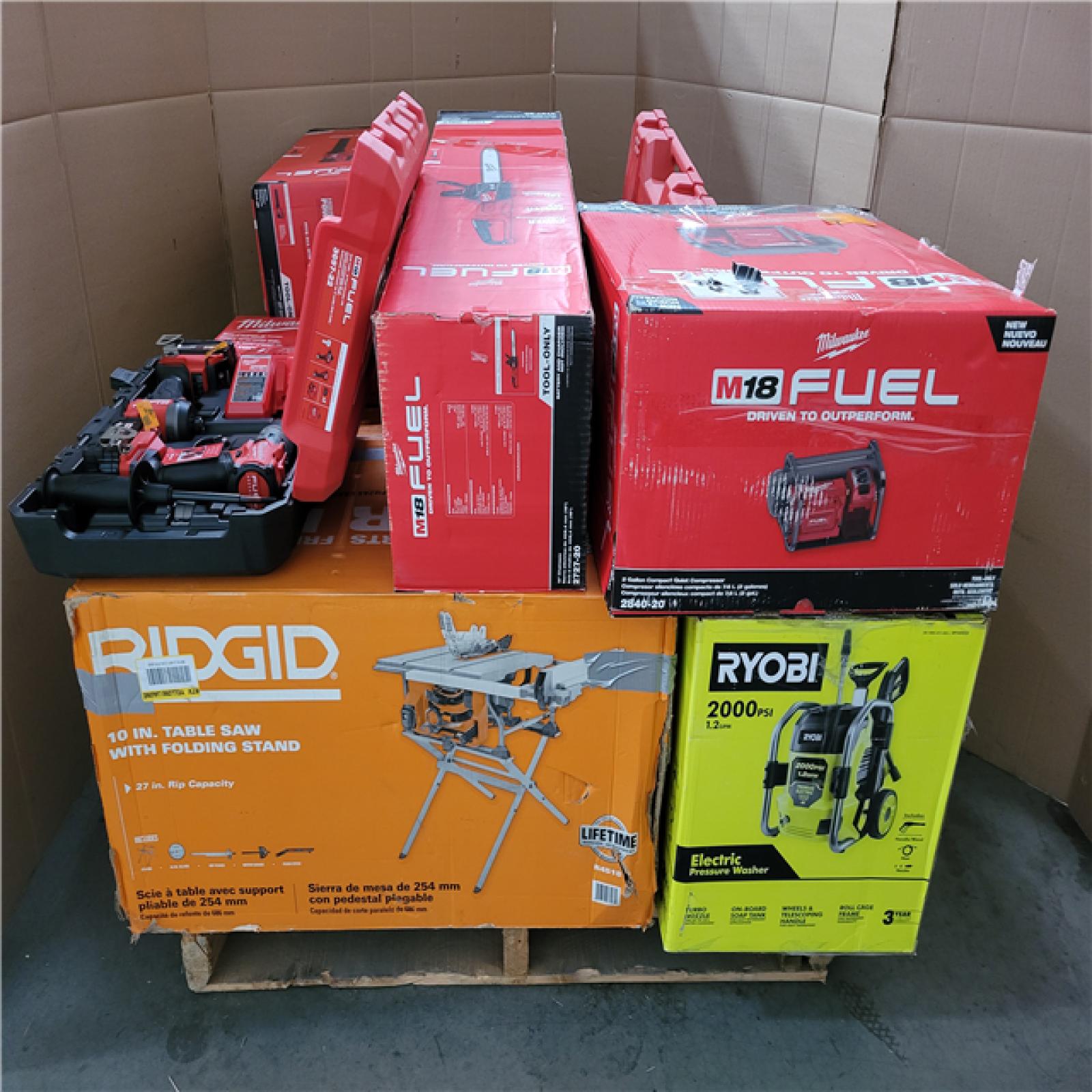 CALIFORNIA AS-IS TOOL PALLET