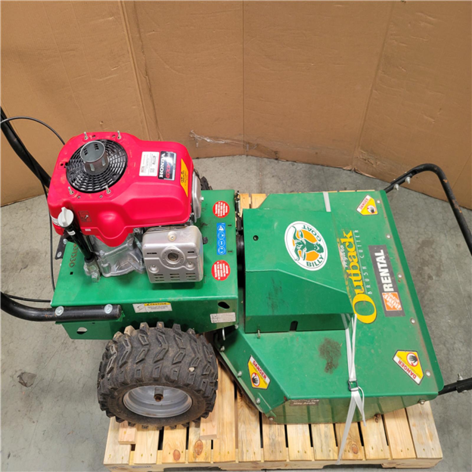 CALIFORNIA AS-IS BILLY GOAT HYDRO OUTBACK BRUSH CUTTER