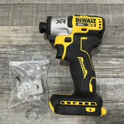 AS-IS DEWALT 20-Volt Maximum XR Cordless Brushless 1/4 in. 3-Speed Impact Driver (Tool-Only)