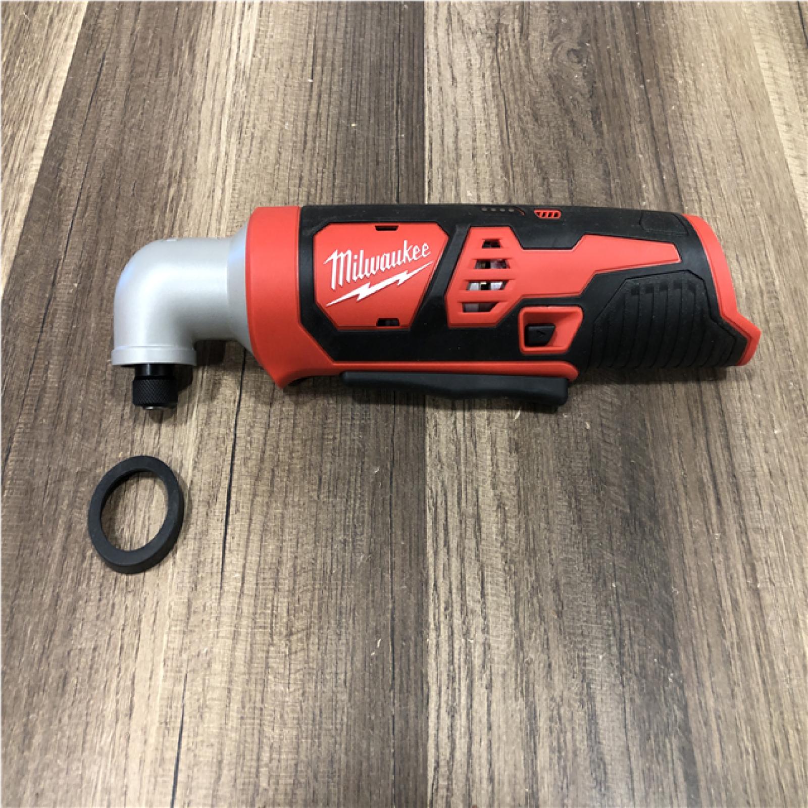 AS-IS Milwaukee M12 12-Volt Lithium-Ion Cordless 1/4 in. Right Angle Hex Impact Driver (Tool-Only)