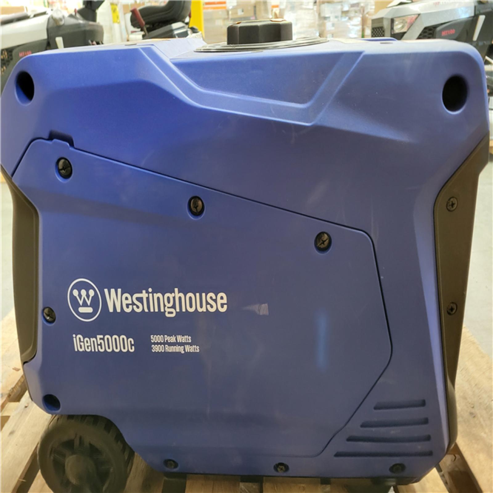 CALIFORNIA AS-IS WESTINGHOUSE PORTABLE GENERATOR