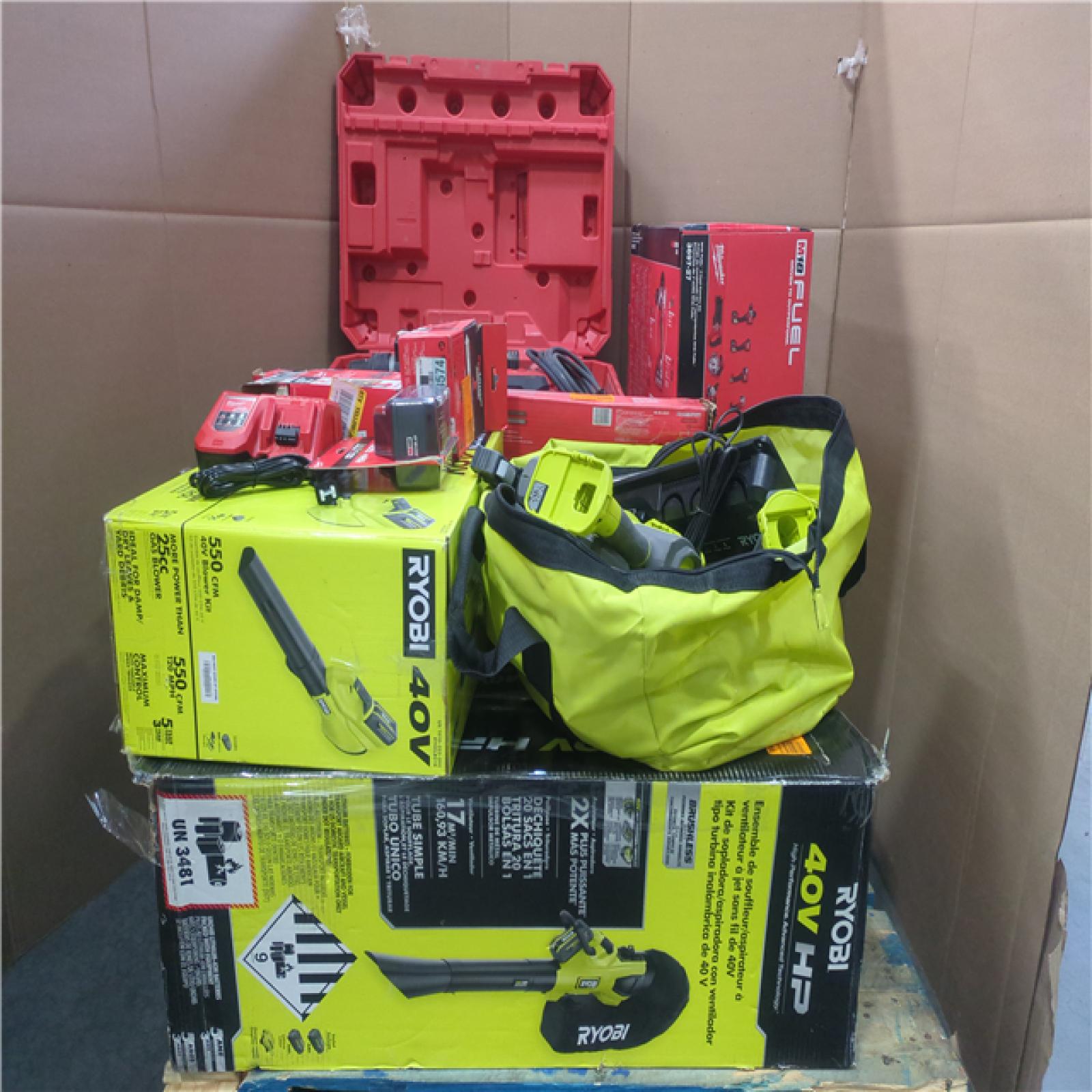 CALIFORNIA AS-IS TOOL PALLET