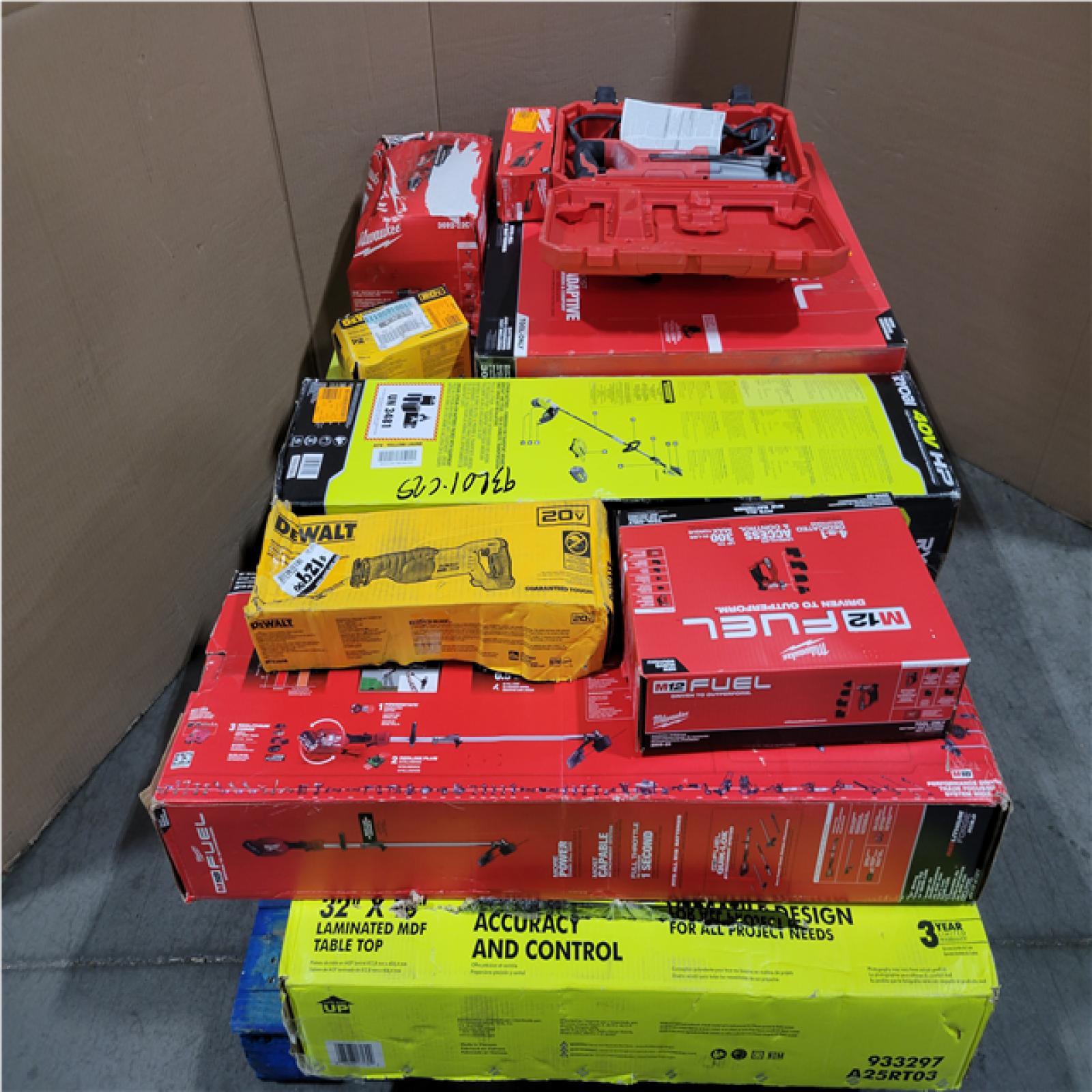 CALIFORNIA AS-IS TOOL PALLET
