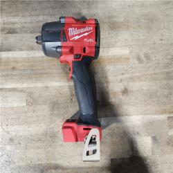 HOUSTON LOCATION - AS-IS Milwaukee 2962-20  M18 18V Fuel 1/2 Mid-Torque Impact Wrench Cordless Lithium-Ion Brushless W/ BATTERY & CHARGER