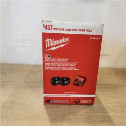 NEW- Milwaukee 18-Volt Lithium-Ion High Output Starter Kit