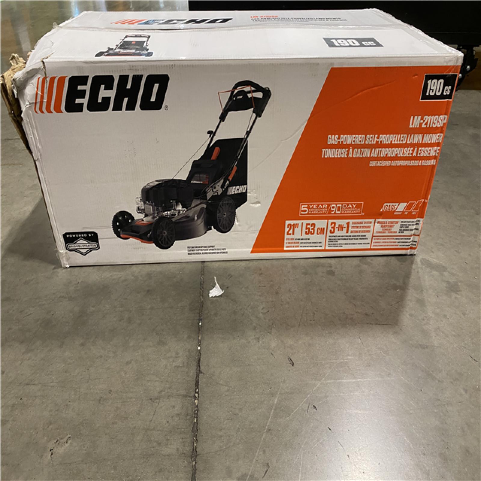 DALLAS LOCATION- NEW!- ECHO SELF-PROPELLED LAWN MOWER
