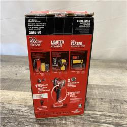 NEW - Milwaukee FUEL 12V Lithium-Ion Brushless Cordless Stubby 1/2 in. Impact Wrench (Tool-Only)