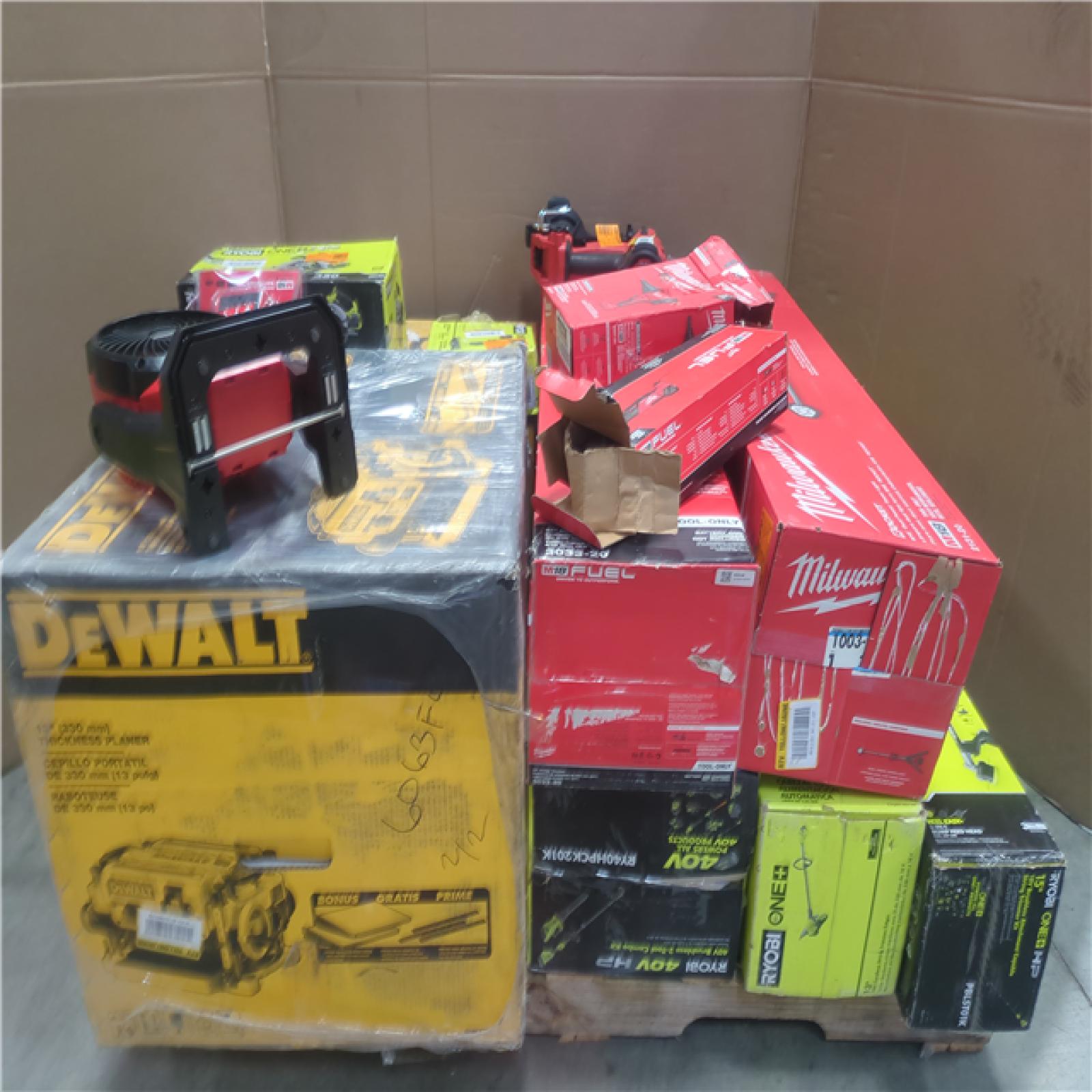CALIFORNIA AS-IS TOOL PALLET
