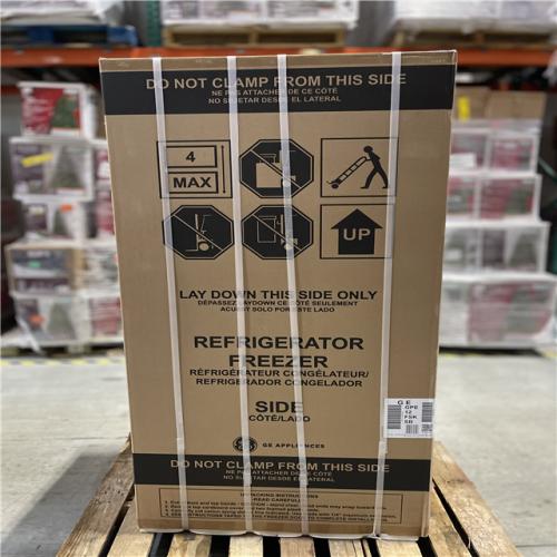 DALLAS LOCATION - GE 11.6 cu. ft. Top Freezer Refrigerator in Stainless Steel ENERGY STAR