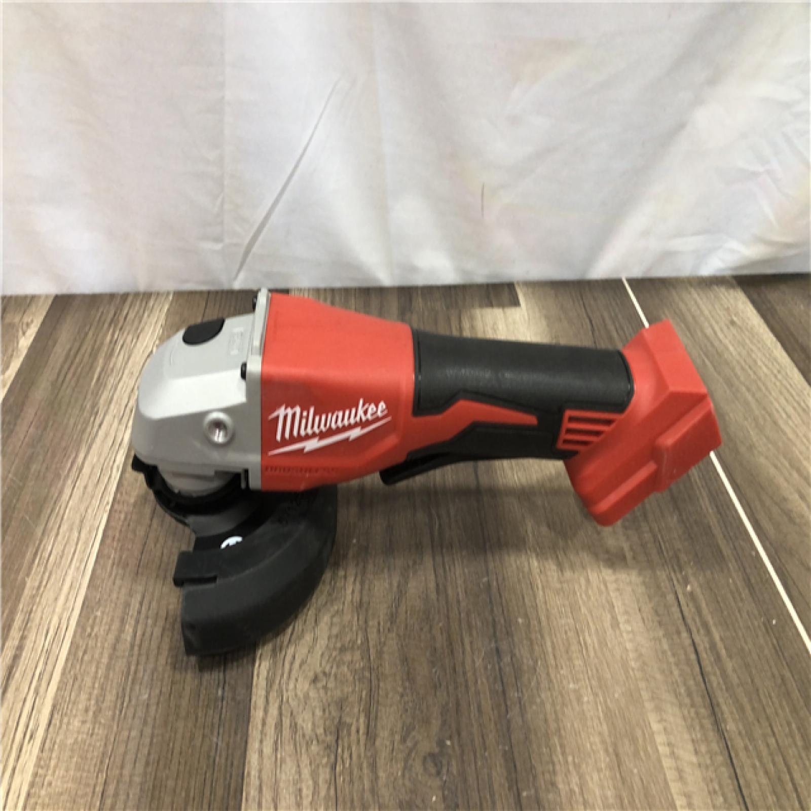 AS-IS Milwaukee 18V Lithium-Ion Brushless Cordless 4-1/2 in./5 in. Grinder w/Paddle Switch (Tool-Only)
