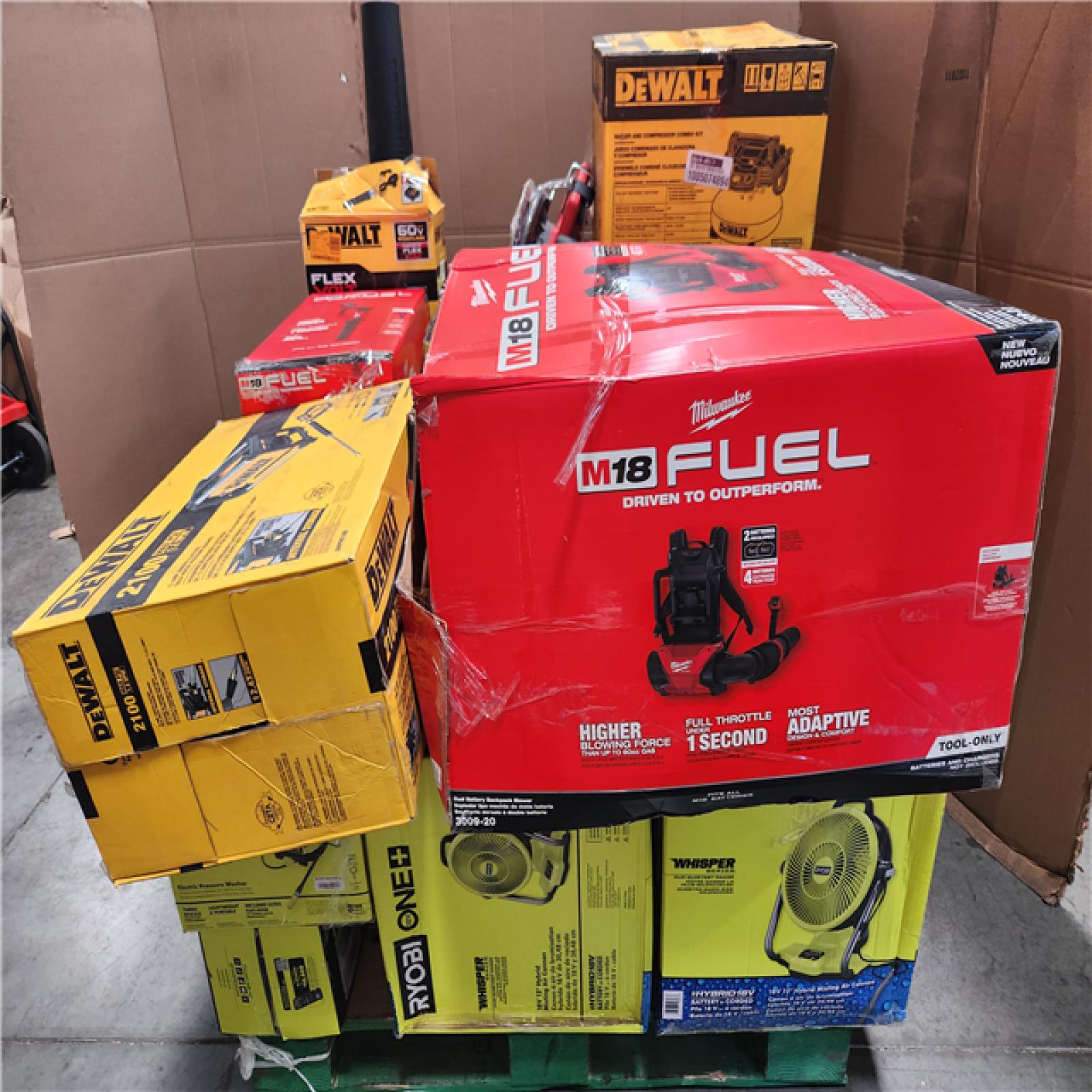CALIFORNIA AS-IS TOOL PALLET