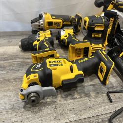 AS-IS DEWALT 20-Volt MAX ToughSystem Lithium-Ion 6-Tool Cordless Combo Kit