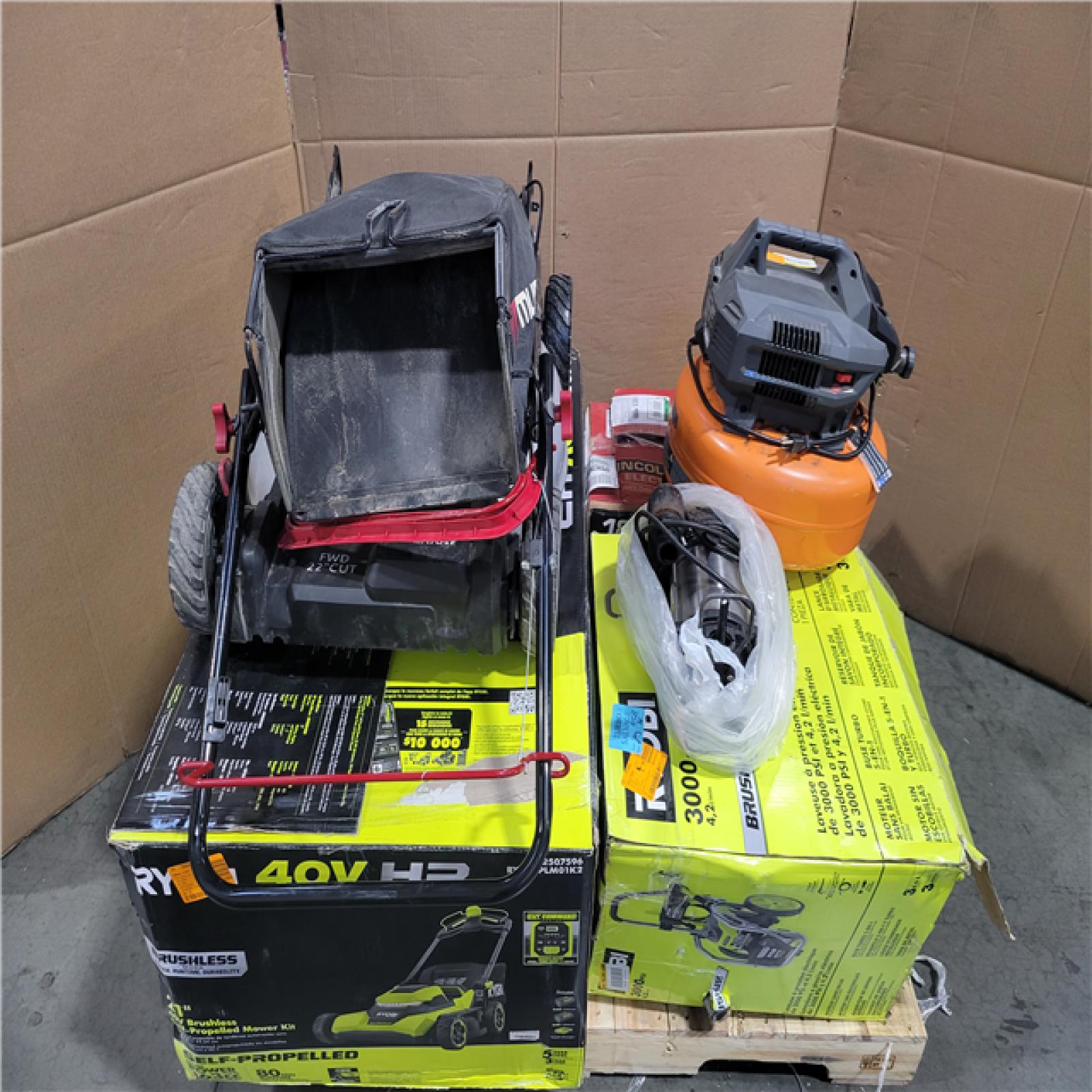CALIFORNIA AS-IS OUTDOOR POWER EQUIPMENT