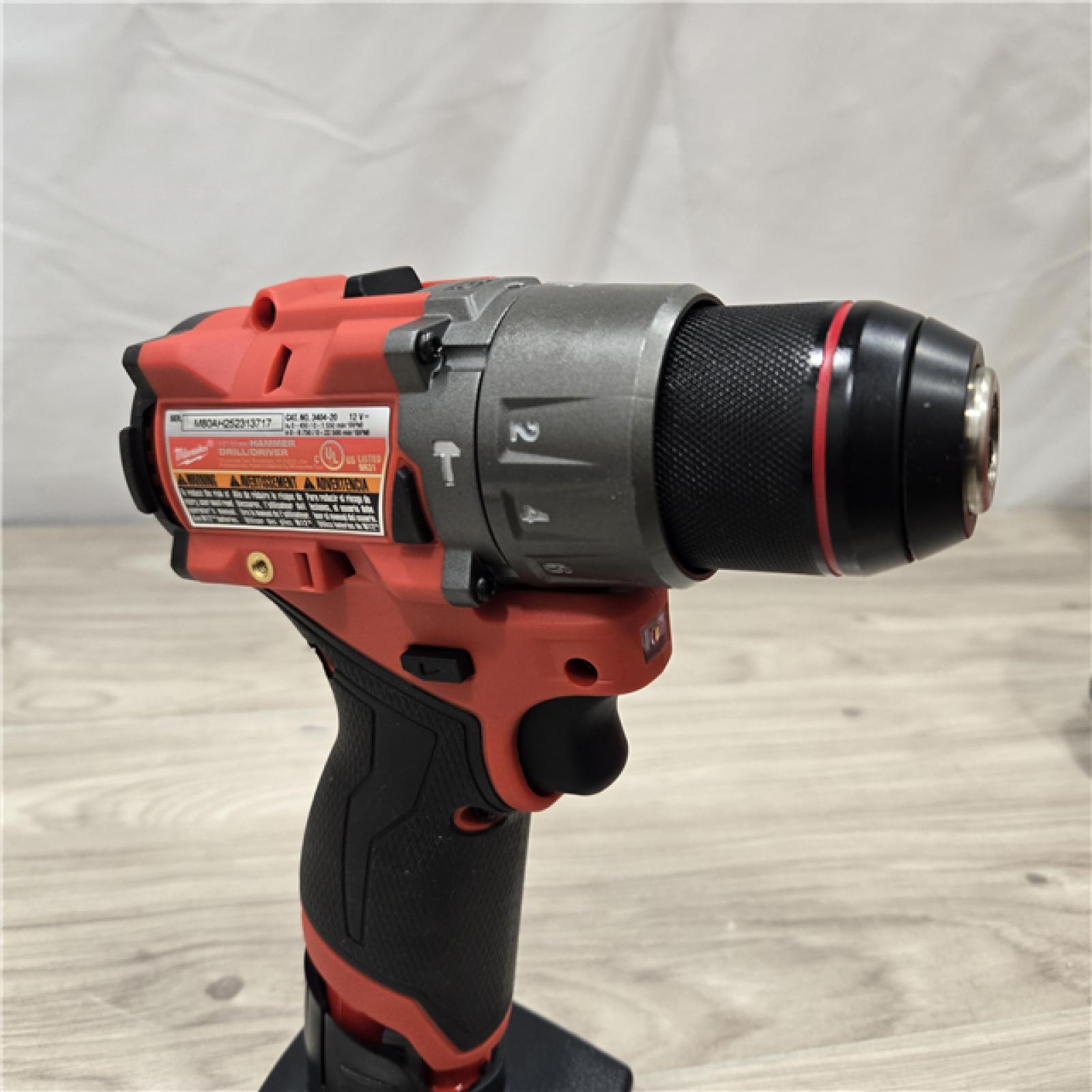 AS-IS Milwaukee 3497-22 12V Brushless Hammer Drill and Impact Driver Combo Kit
