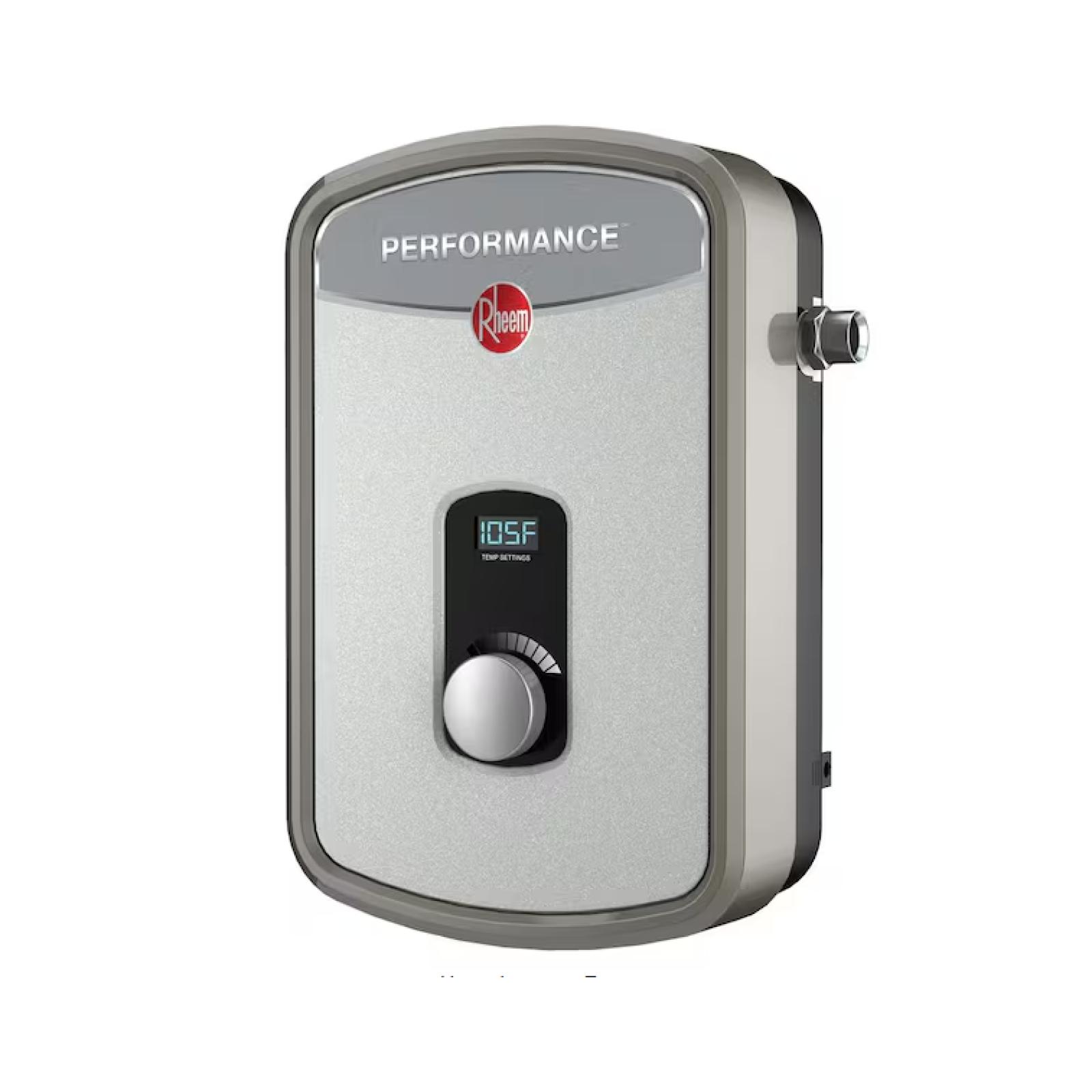 NEW! - Rheem Performance 13 kW 2.54 GPM 240-Volt Self-Modulating Electric Tankless Water Heater