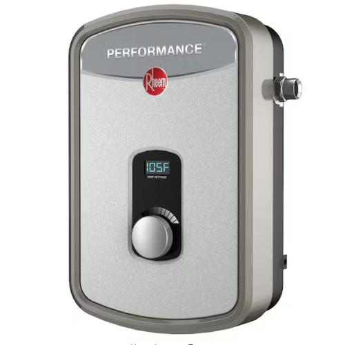 NEW! - Rheem Performance 13 kW 2.54 GPM 240-Volt Self-Modulating Electric Tankless Water Heater