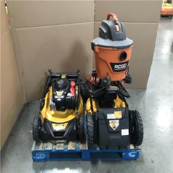 CALIFORNIA AS-IS OUTDOOR POWER EQUIPMENT