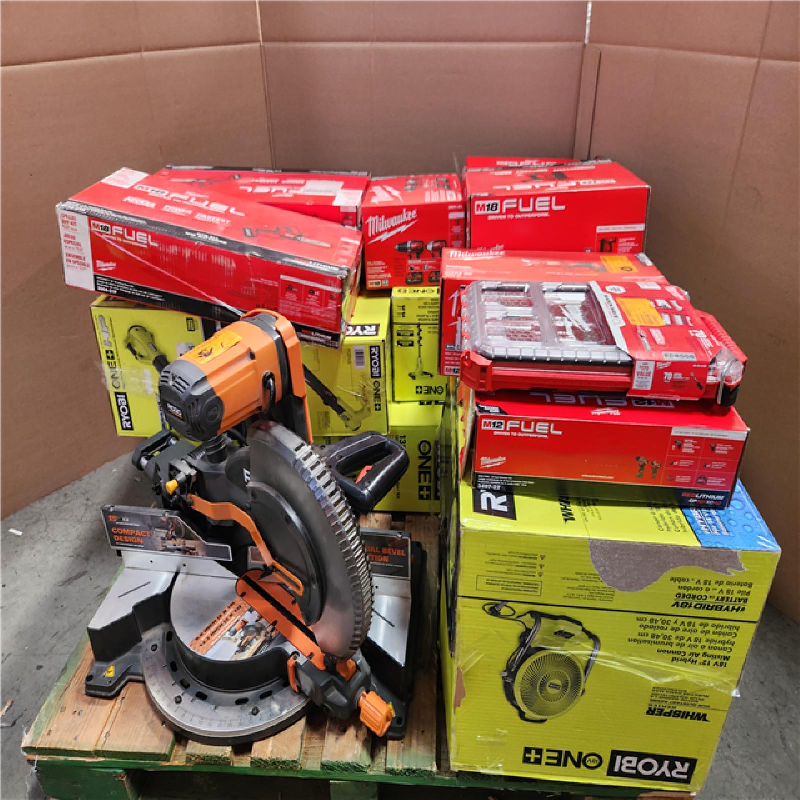 CALIFORNIA AS-IS TOOL PALLET