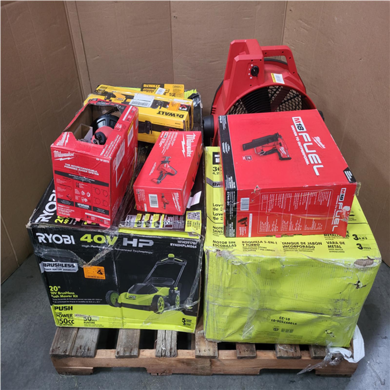CALIFORNIA AS-IS TOOL PALLET