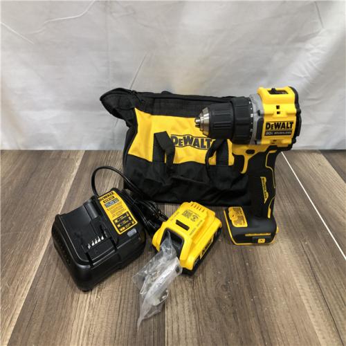 AS-IS DEWALT Atomic 20V Lithium-Ion Cordless Compact 1/2 in. Drill/Driver Kit