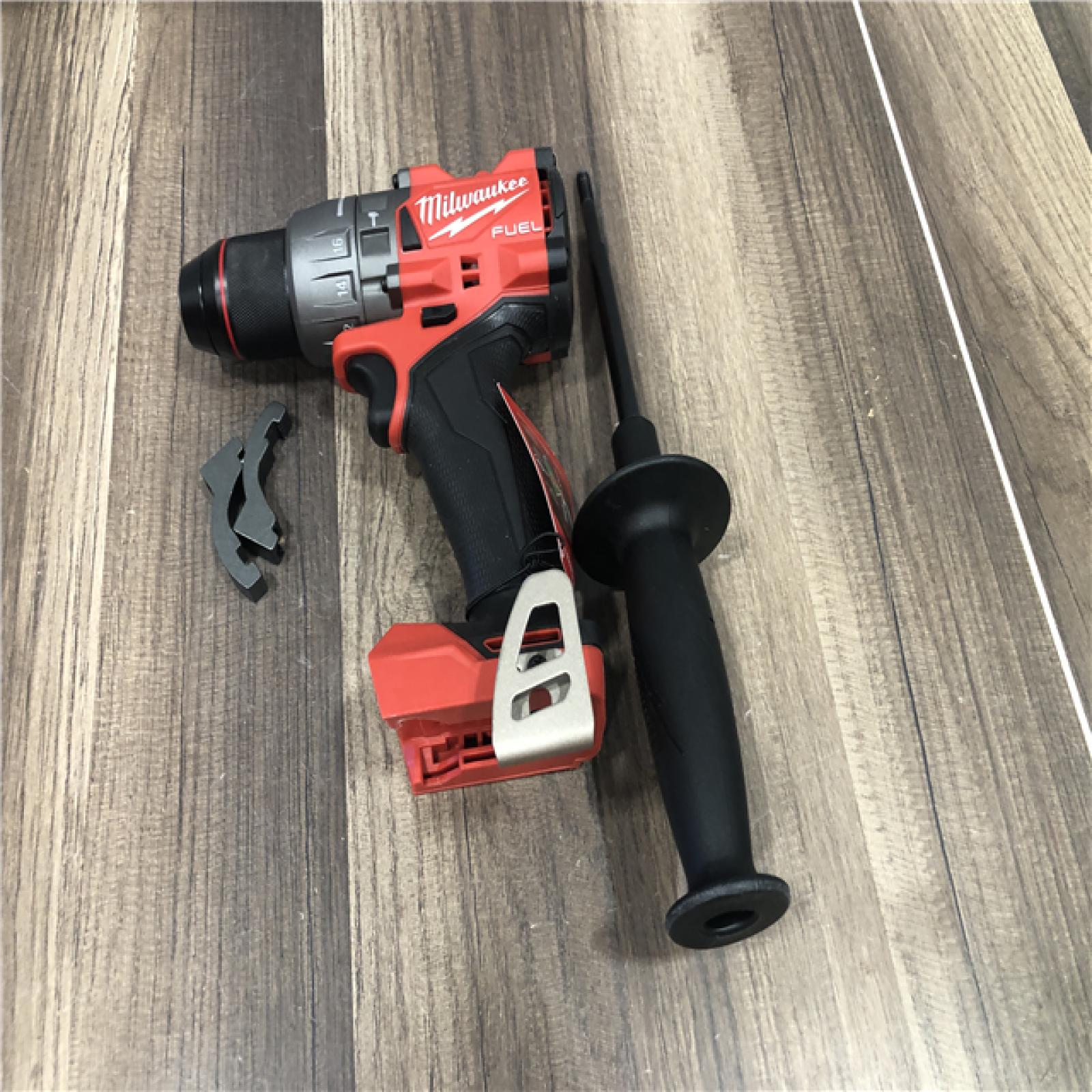 AS-IS Milwaukee FUEL 18V Lithium-Ion Brushless Cordless 1/2 in. Hammer Drill/Driver (Tool-Only)