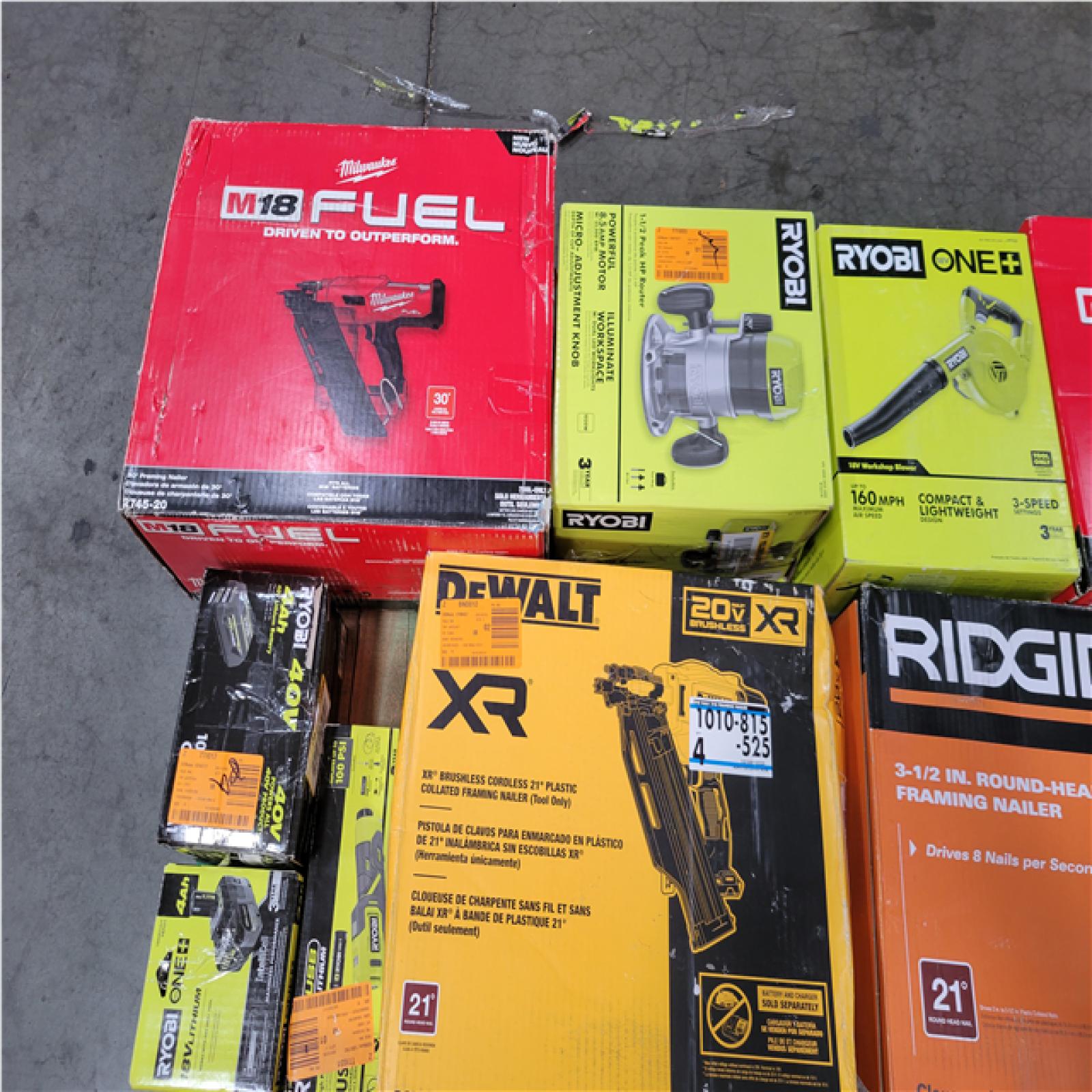 CALIFORNIA AS-IS TOOL PALLET