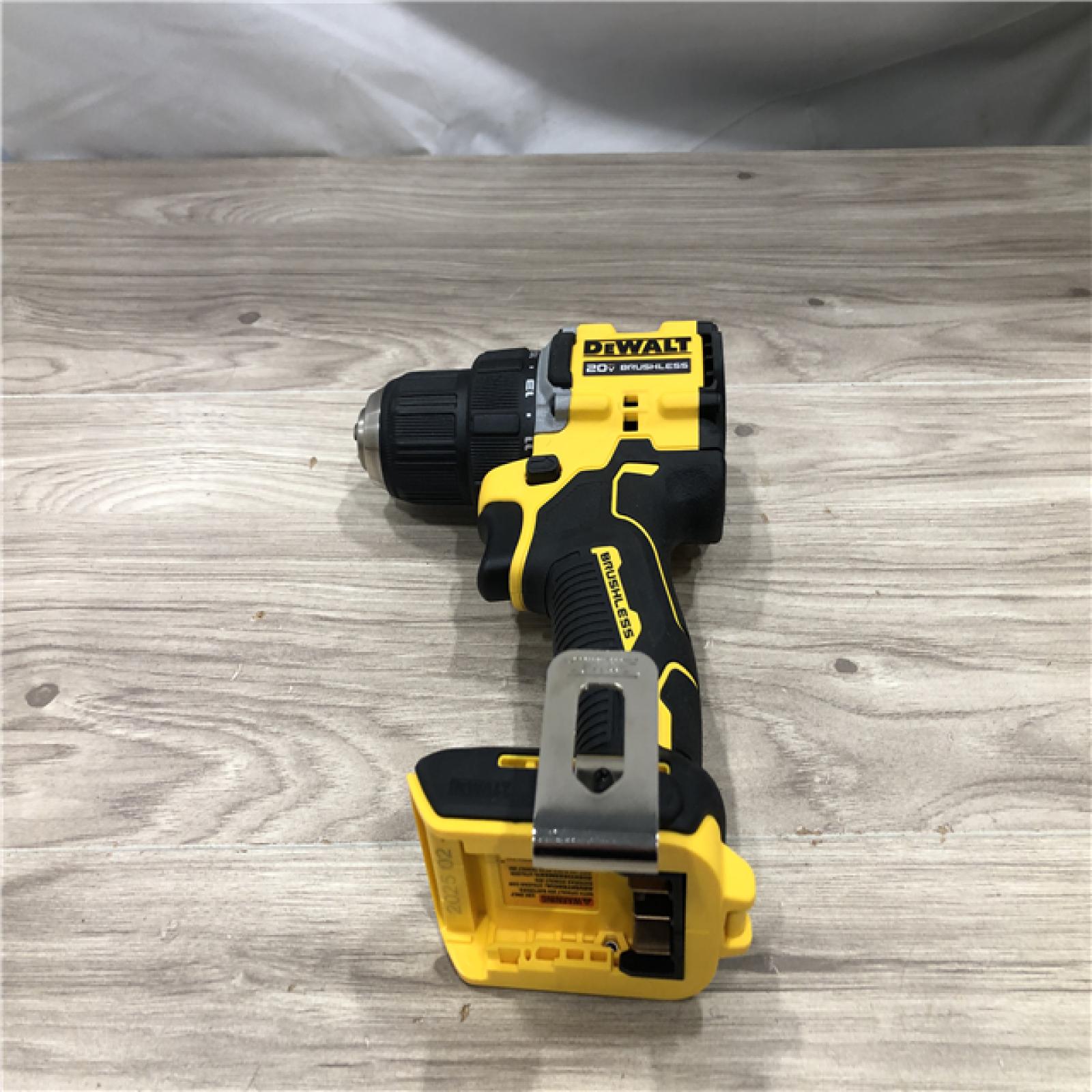 AS-IS DEWALT Atomic 20V Lithium-Ion Cordless Compact 1/2 in. Drill/Driver Kit