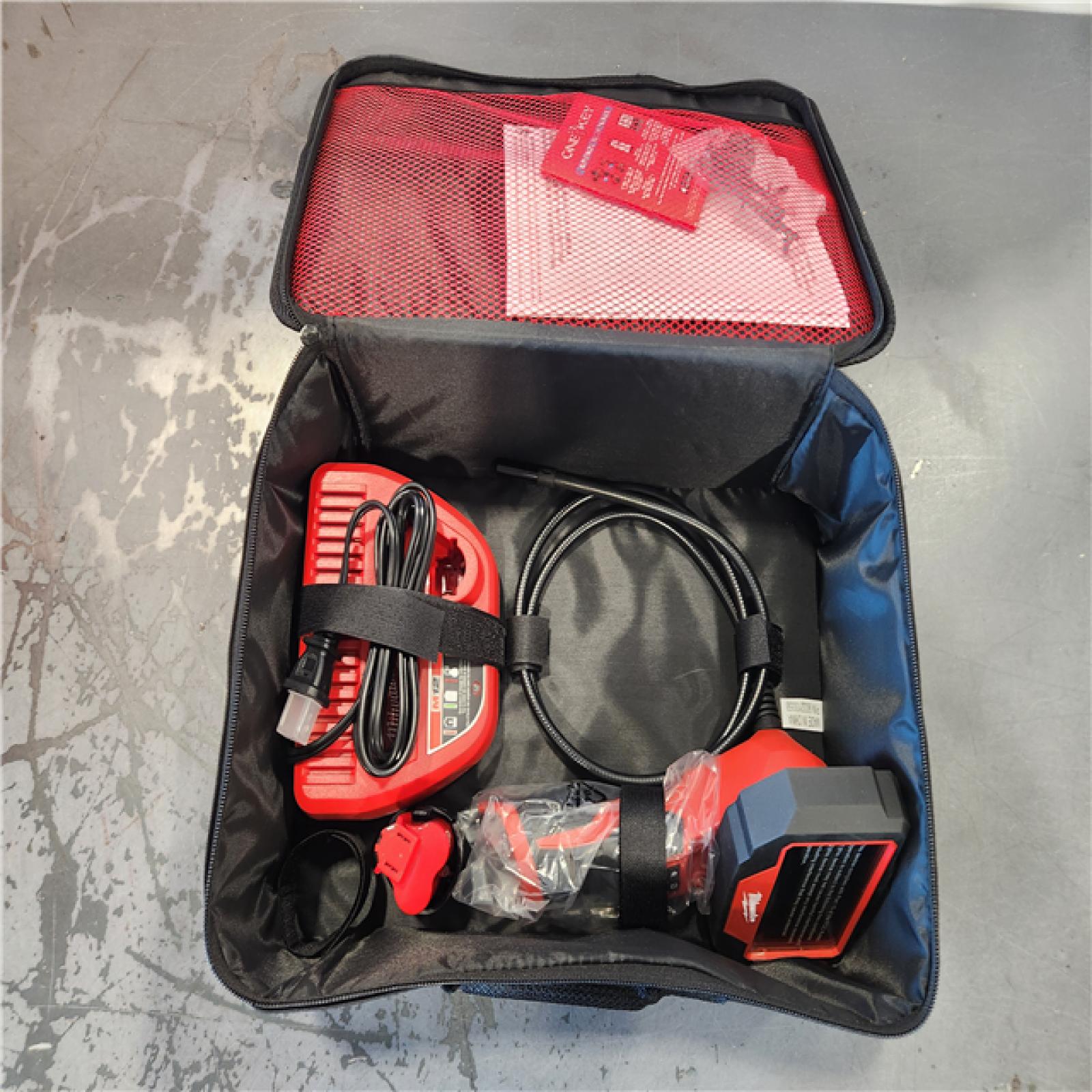 AS-IS- Milwaukee M12 12V Lithium-Ion Cordless M-SPECTOR 360-Degree 4 Ft. Inspection Camera Kit