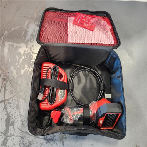 AS-IS- Milwaukee M12 12V Lithium-Ion Cordless M-SPECTOR 360-Degree 4 Ft. Inspection Camera Kit