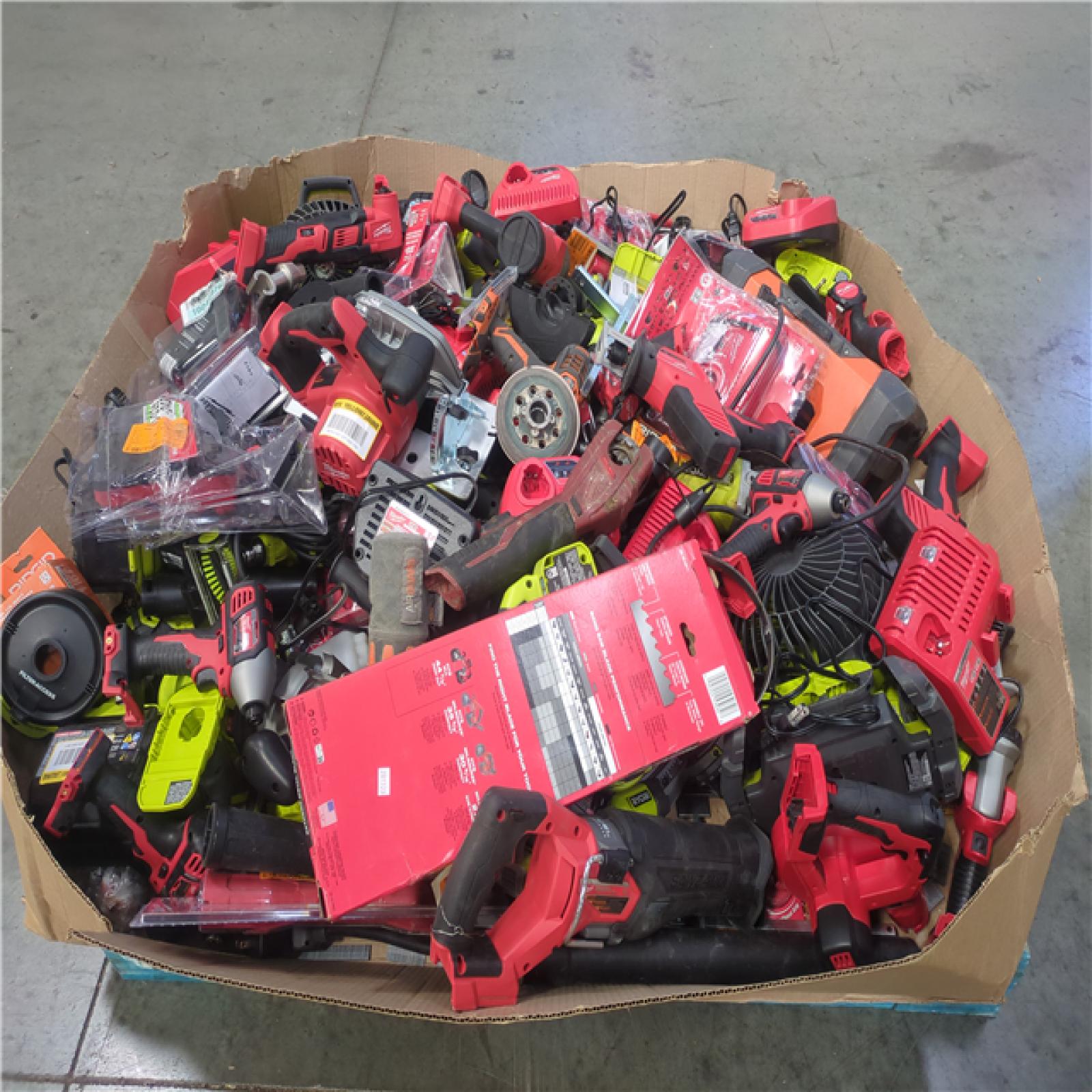 CALIFORNIA AS-IS TOOL PALLET