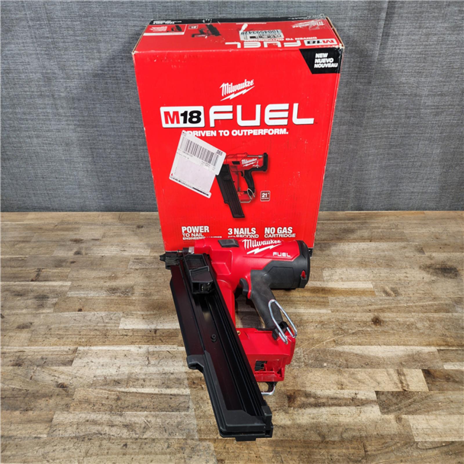 HOUSTON LOCATION - AS-IS (APPEARS LIKE NEW) Milwaukee 2744-20 M18 FUEL 3-1/2 in. 18V 21-Degree Lithium-Ion Brushless Cordless Framing Nailer (Tool-Only)