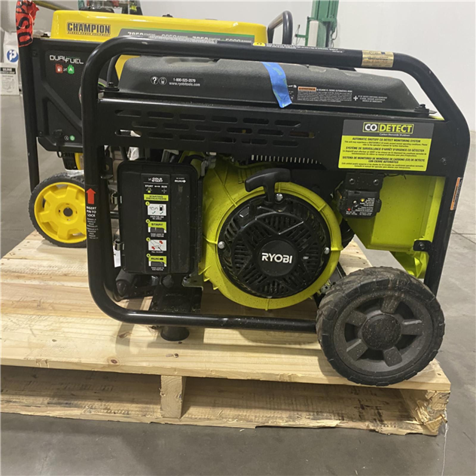Dallas Location - As-Is Power Equipment Fuel Portable Generator(Lot Of 2)