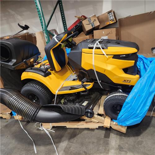 Dallas Location - As-Is Cub Cadet XT1 LT 46 in. 22 HP Gas Riding Lawn Tractor With Bagger