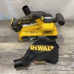 AS-IS DEWALT 20V MAX* XR Brushless Cordless Belt Sander (Tool-Only)