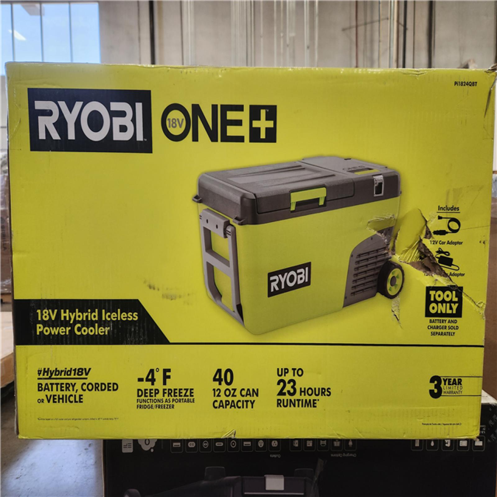 Phoenix NEW Ryobi 18V ONE+ 24Q Hybrid Power Cooler