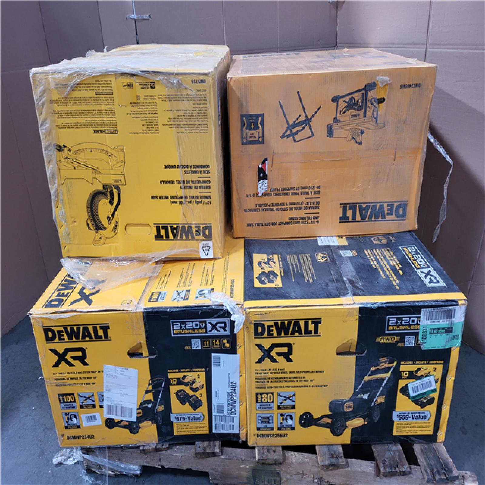 CALIFORNIA AS-IS TOOL PALLET