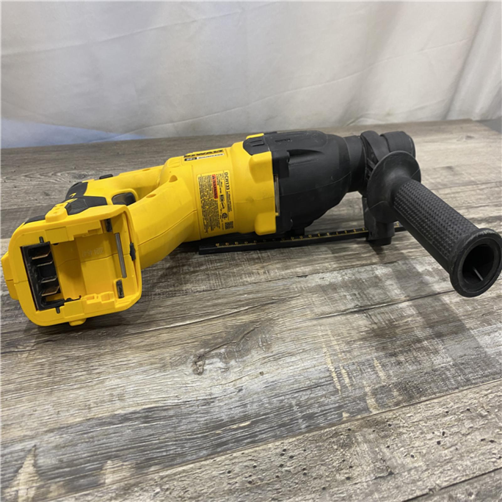 AS-IS DEWALT 20V MAX Cordless Brushless 1 in. SDS Plus D-Handle Concrete and Masonry Rotary Hammer (Tool Only)