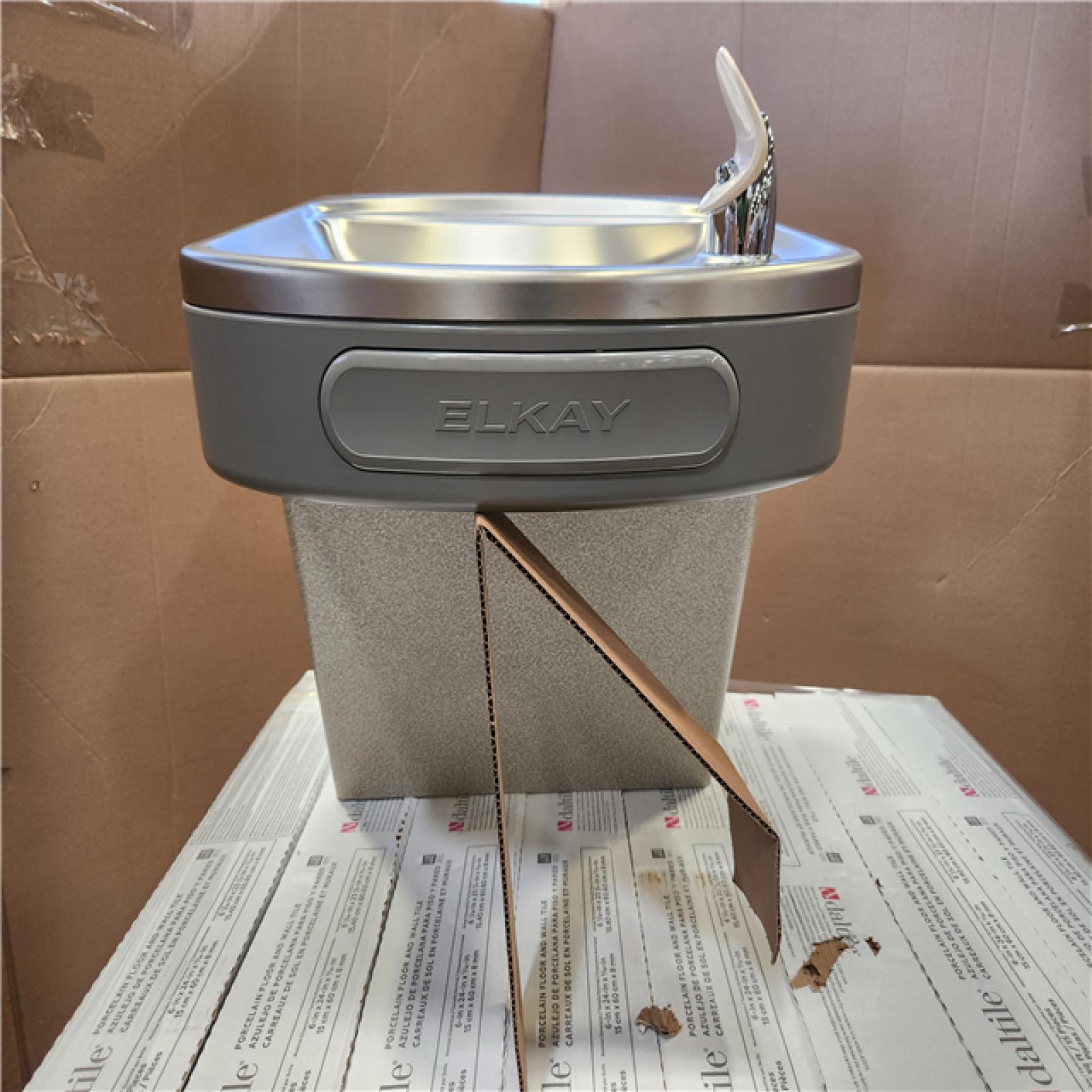 Phoenix NEW Elkay Non-Filtered Cooler Wall Mount ADA Light Gray Granite Drinking Fountain