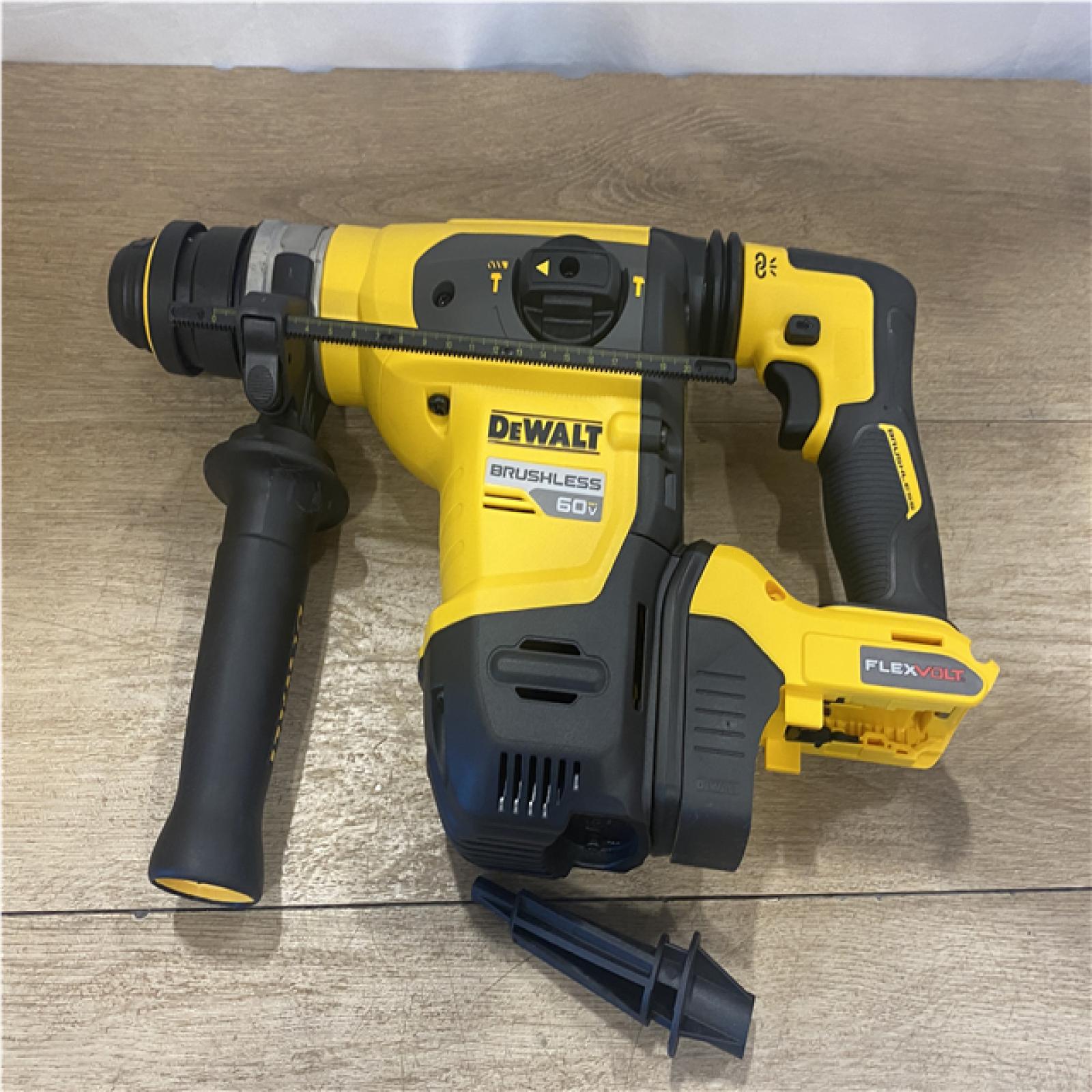 AS-IS DEWALT FLEXVOLT 60V MAX Cordless 1-1/4 in. SDS Plus Rotary Hammer (Tool Only)